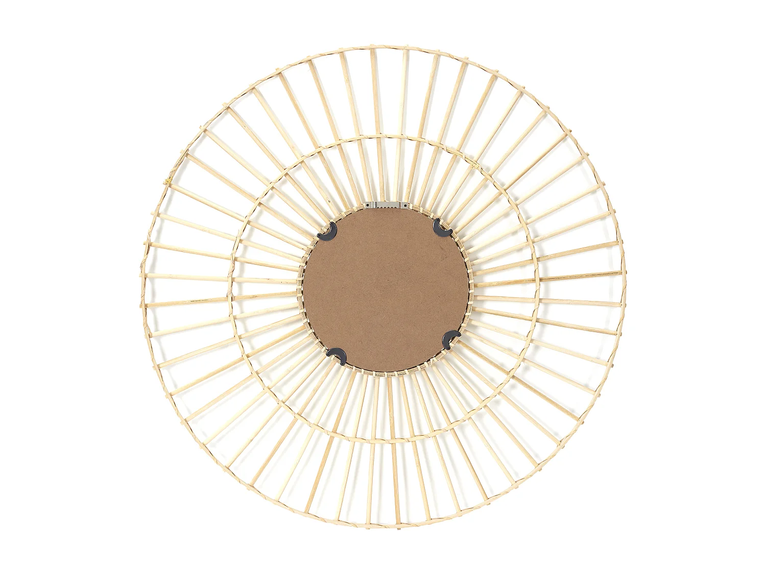 Rattan Spiegel rund 75 cm Sun