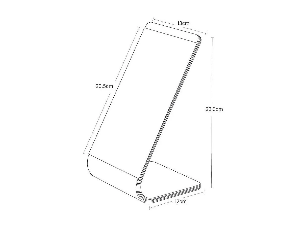 Stellspiegel Rin standing