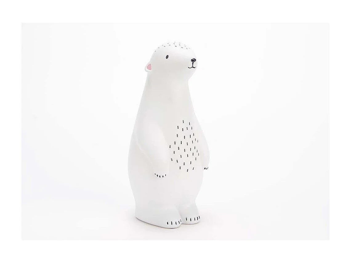 Lámpara de noche de oso en poliresina