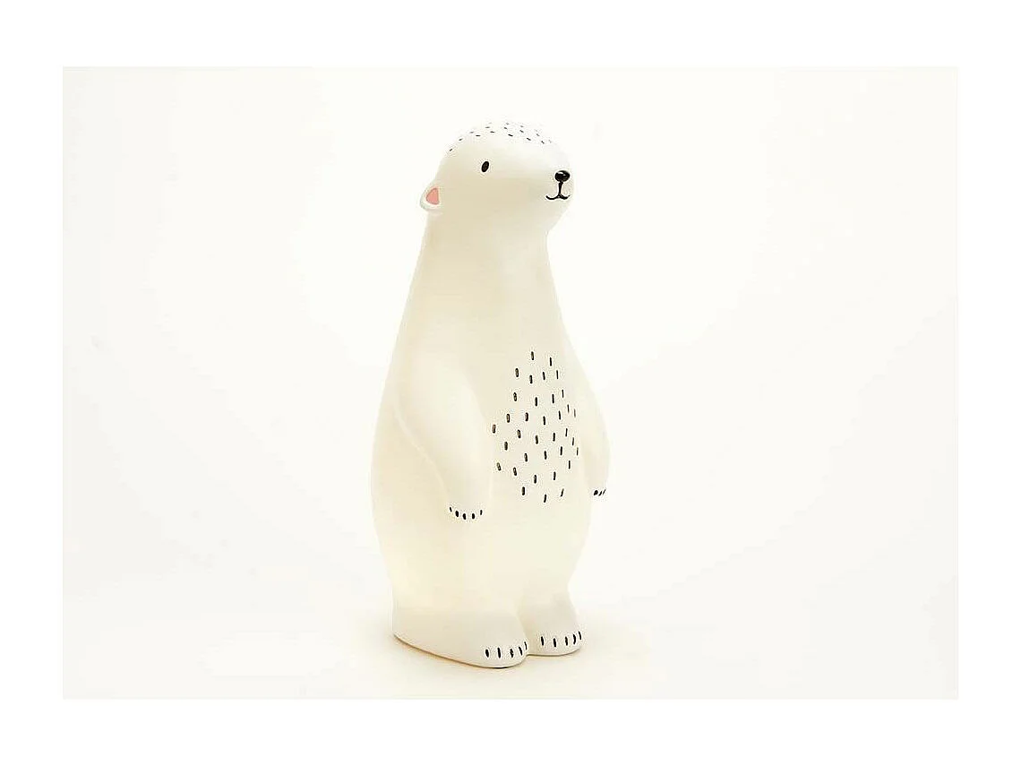 Lámpara de noche de oso en poliresina