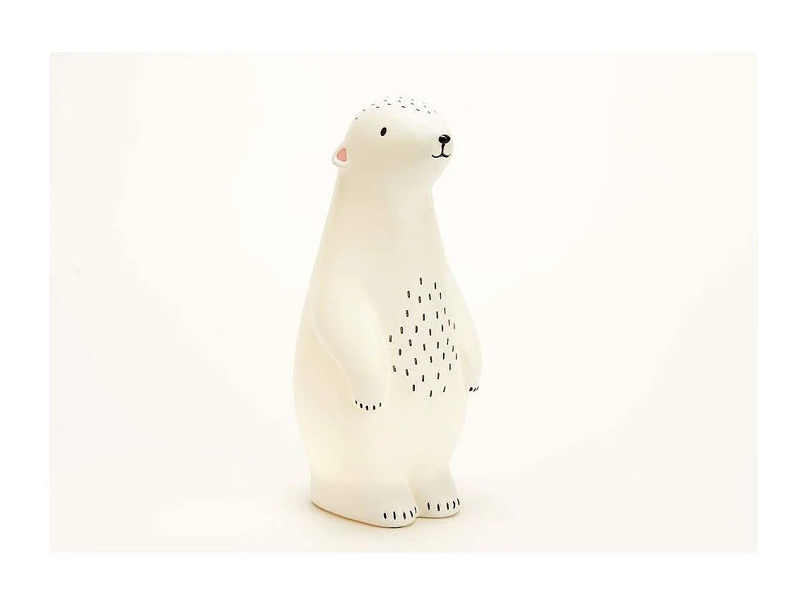 Lámpara de noche de oso en poliresina