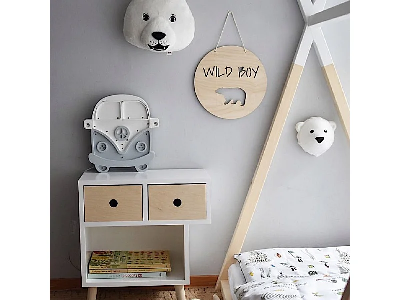 Veilleuse ours en silicone Bjorn