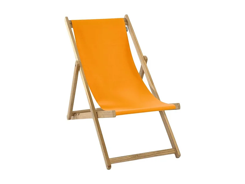 Chilenische Liegestuhl Kind Eukalyptusholz Stoff 100% Baumwolle Elvas