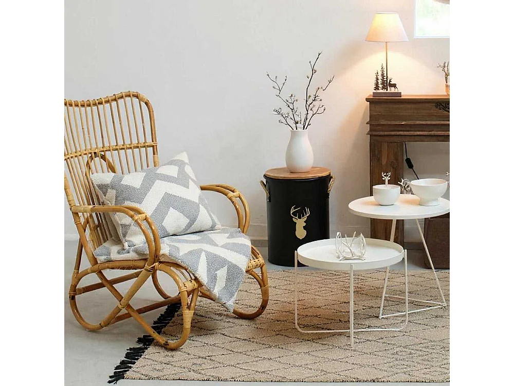 Tabouret et seau à pellets