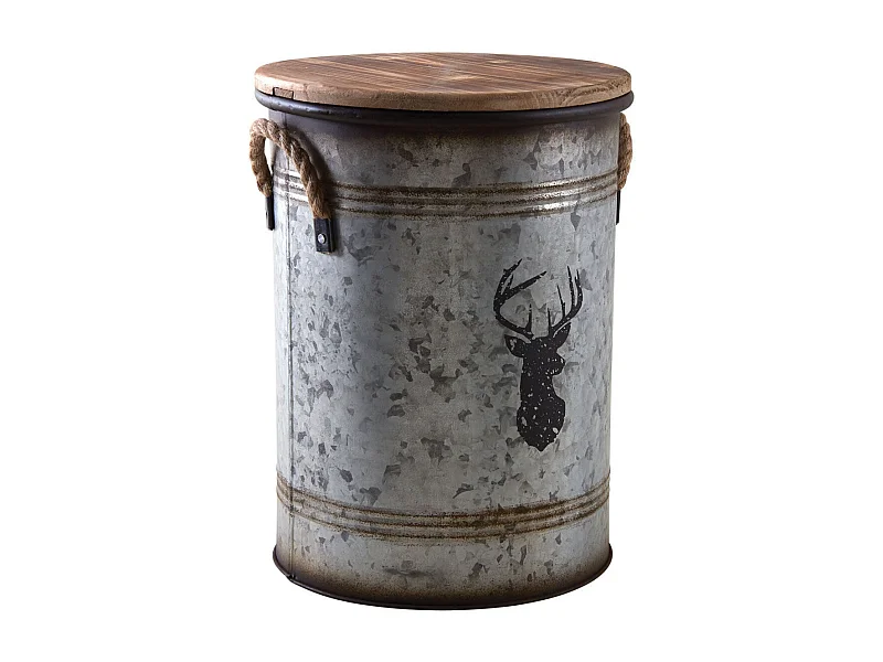 2-in-1 Hocker und Pelleteimer