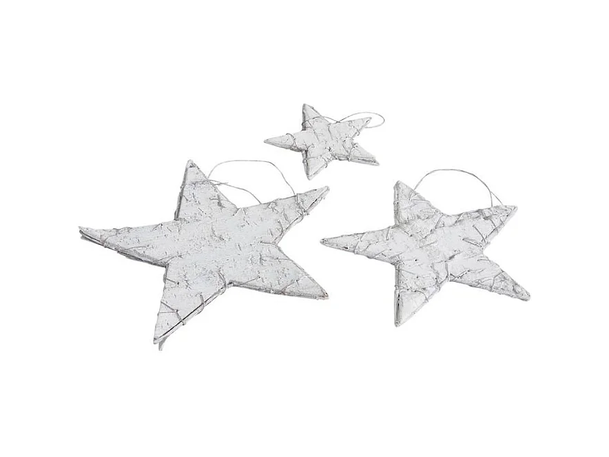 Étoiles de noël à suspendre (Lot de 3)