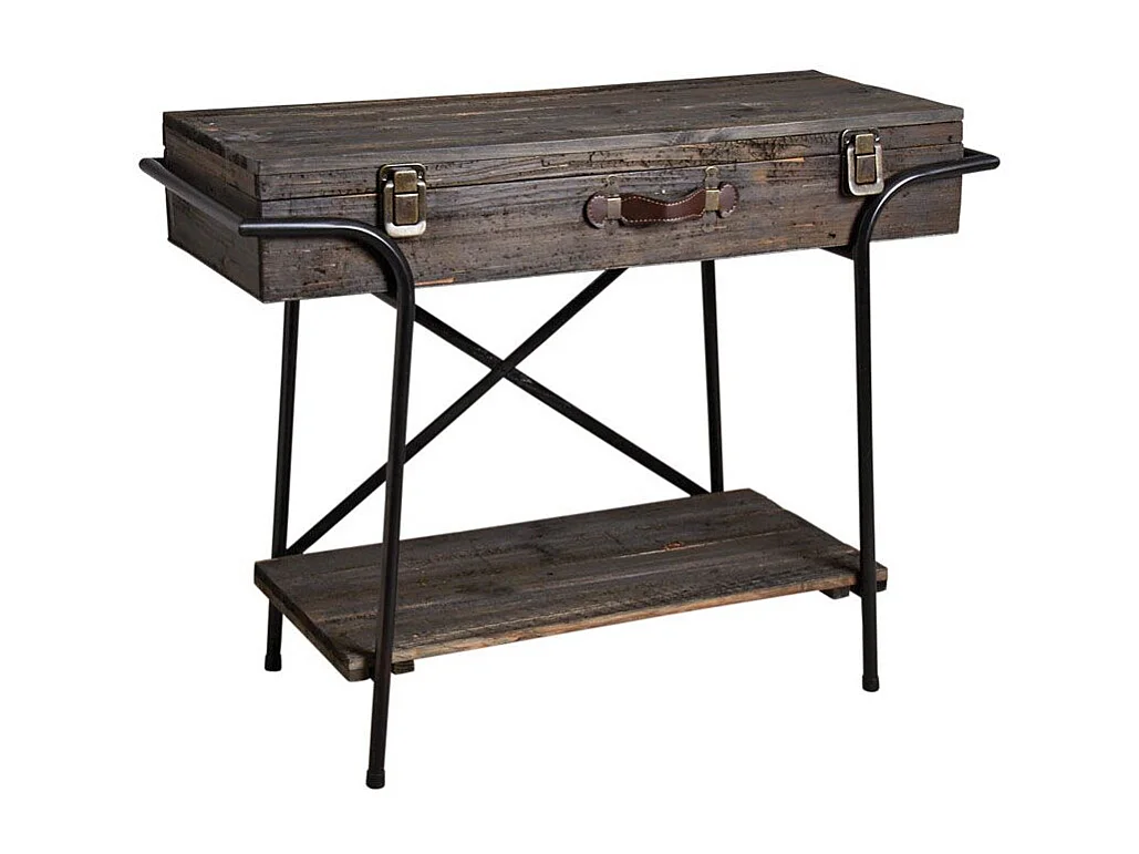 Console valise en bois Voyage