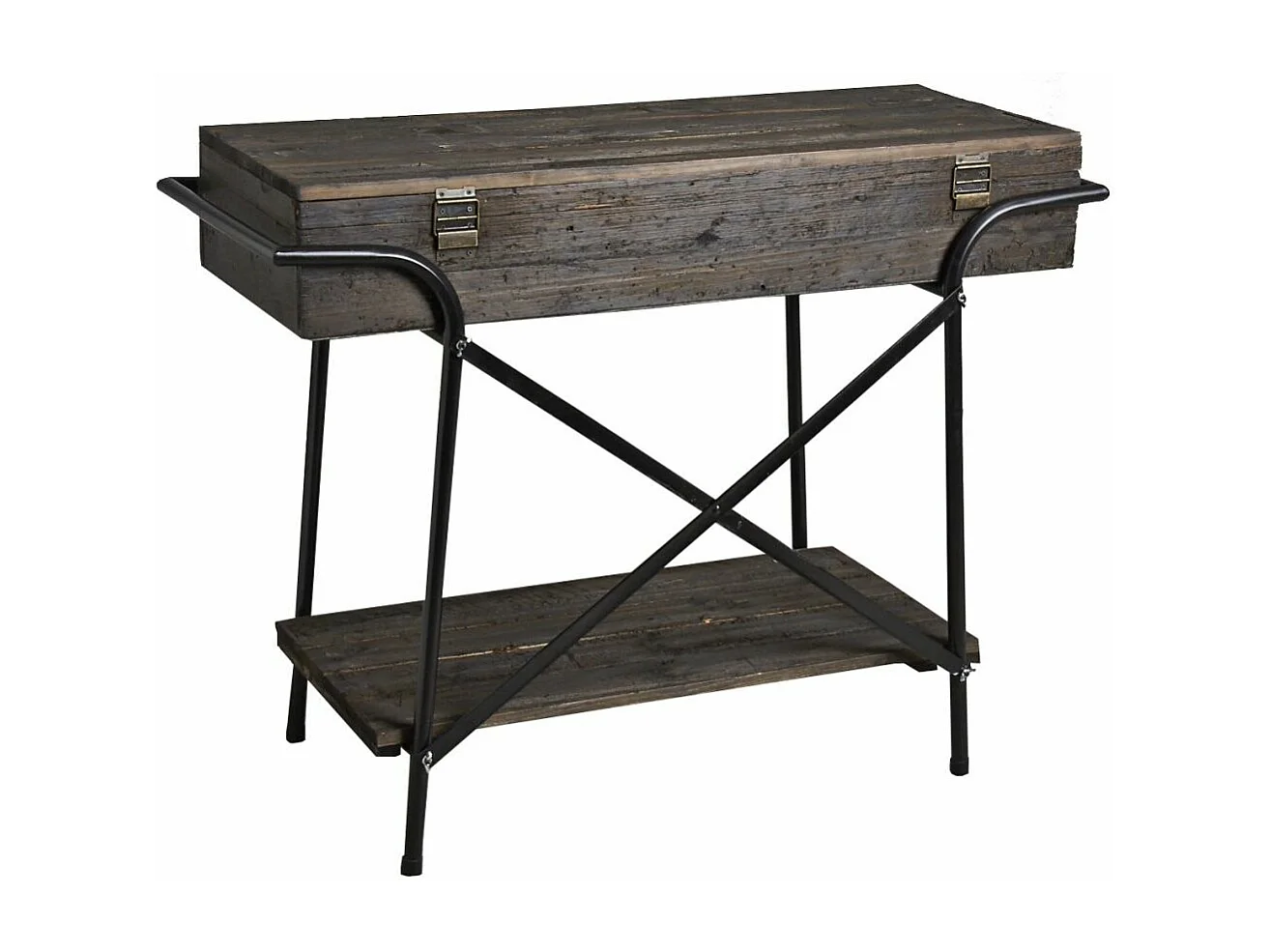 Console valise en bois Voyage