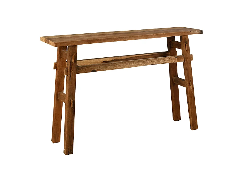 Console en bois recyclé