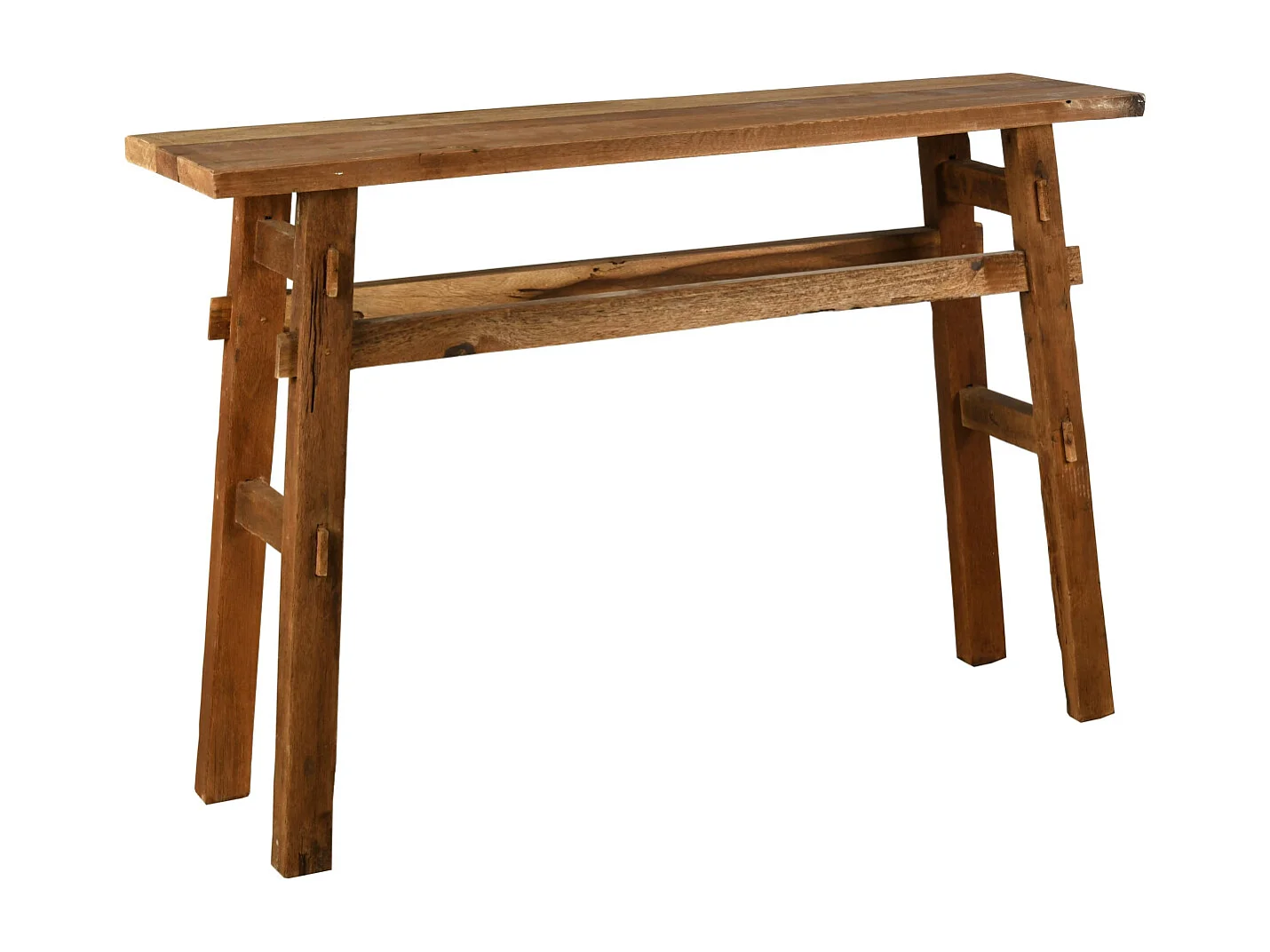 Console en bois recyclé