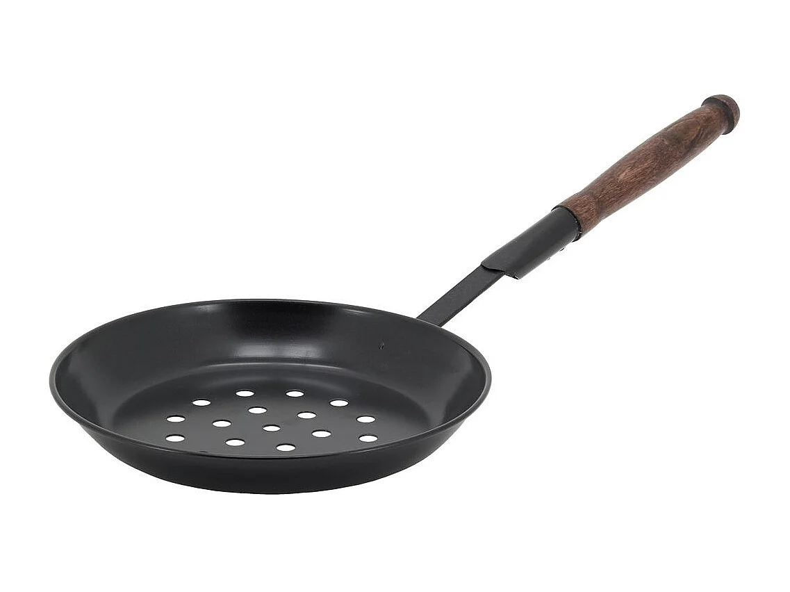 Poêle à châtaignes traditionnelle