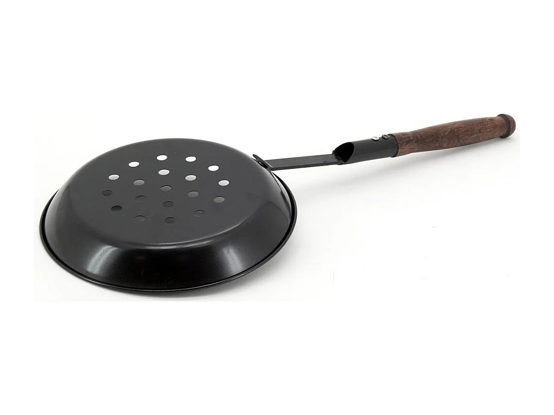 Poêle à châtaignes traditionnelle