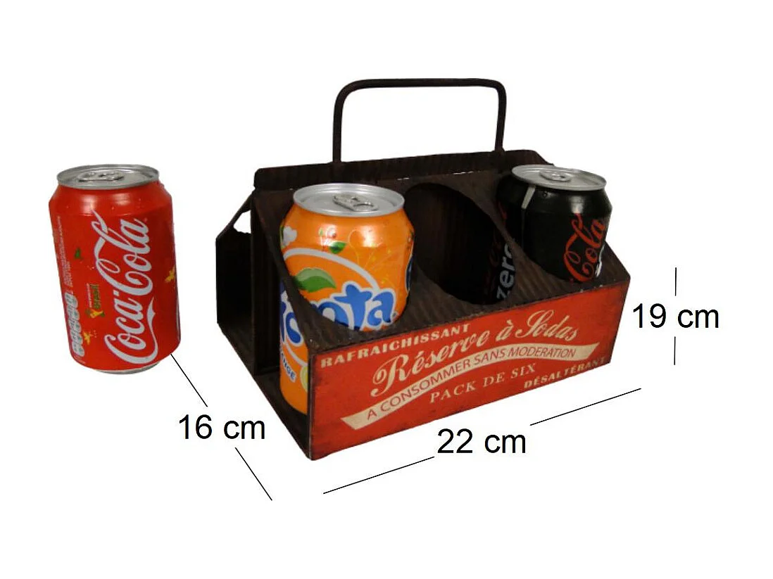 Dosenhalter aus antikem Eisen