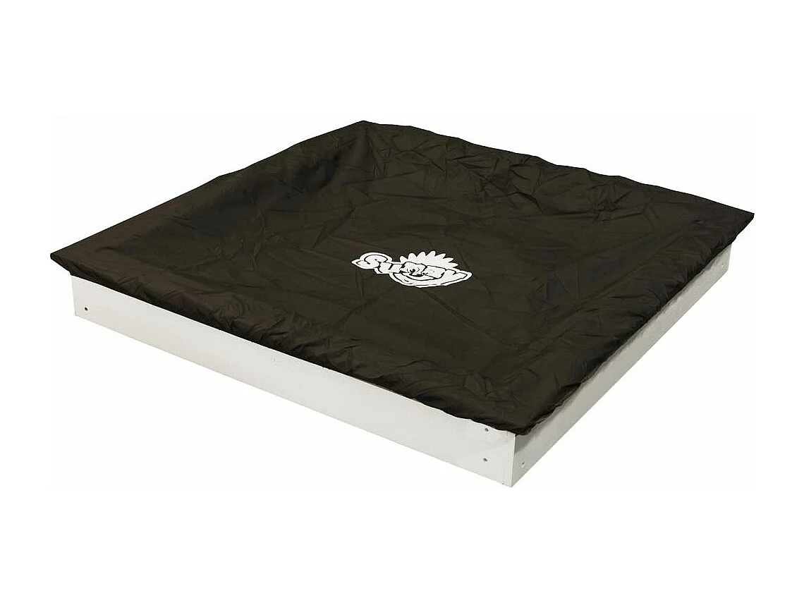 Bac à sable en bois peint avec bâche Sandy