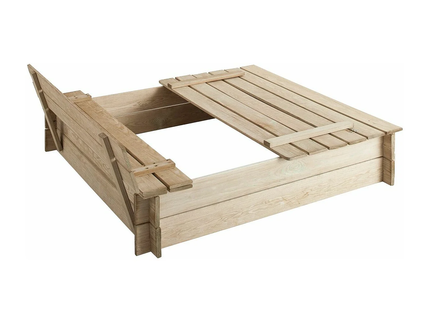 Bac à sable avec Bancs intégrés