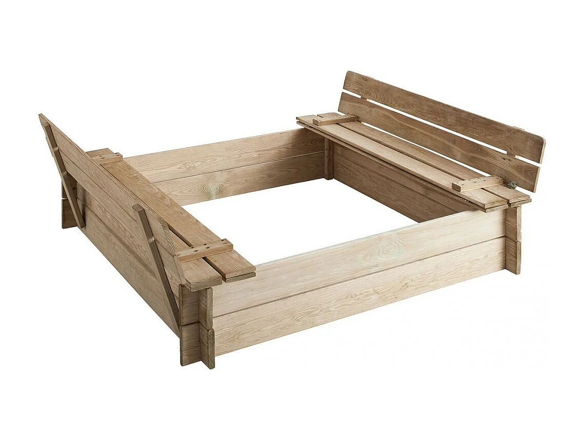 Bac à sable avec Bancs intégrés