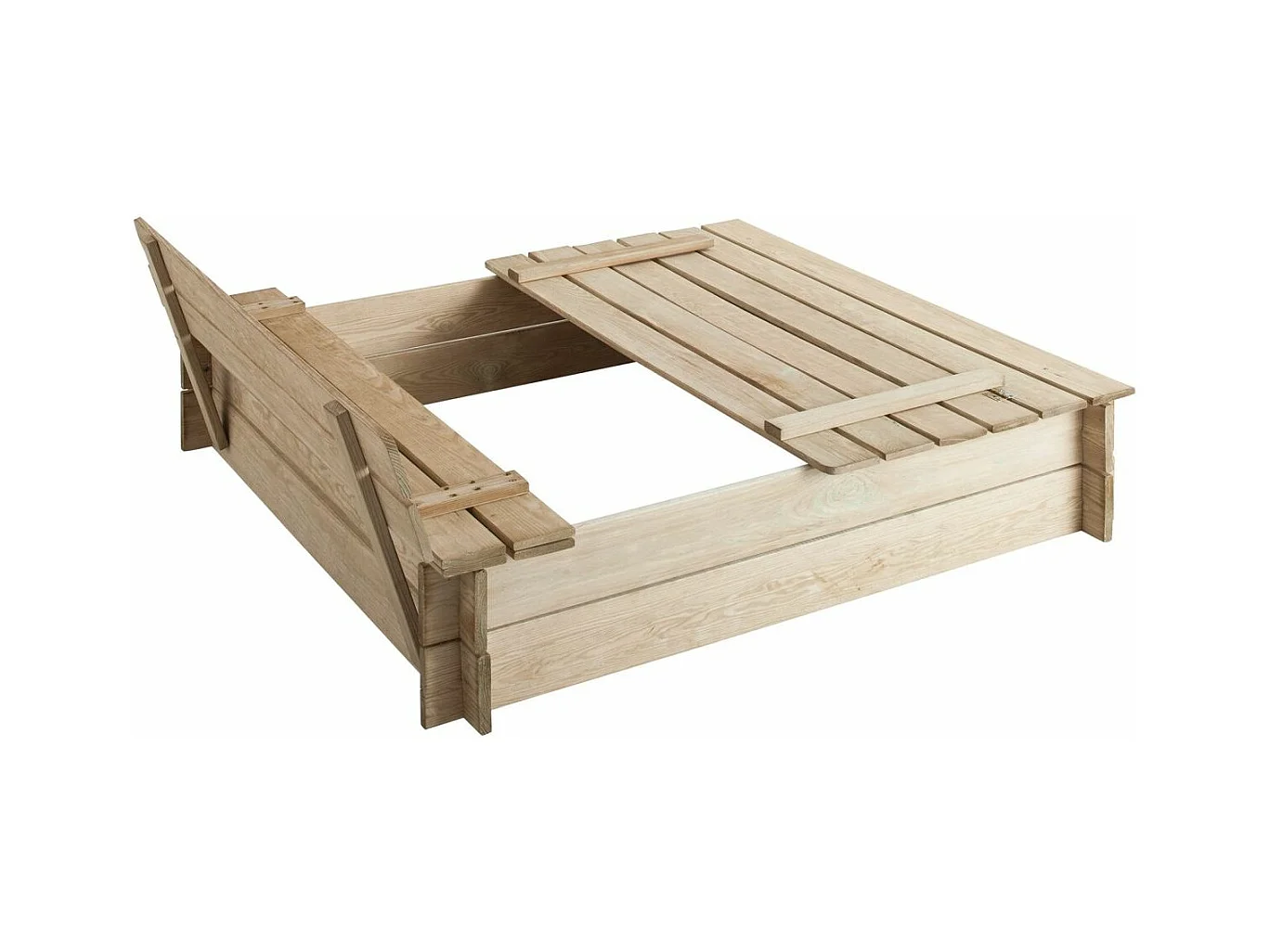 Bac à sable avec Bancs intégrés