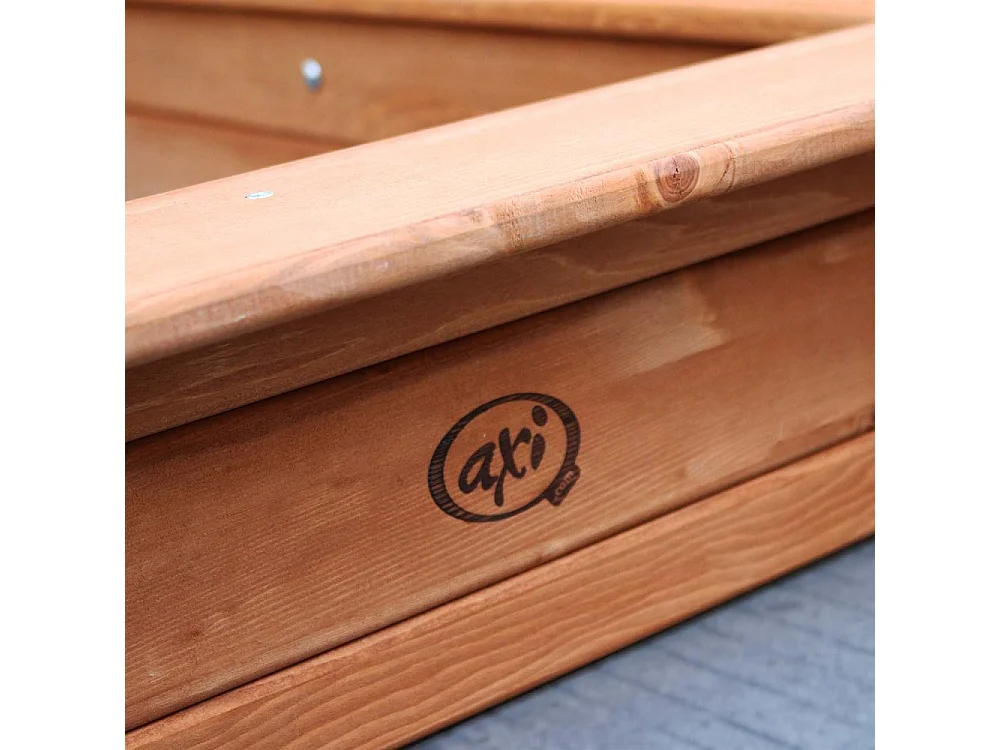 Bac à sable en bois avec parasol réglable Lily