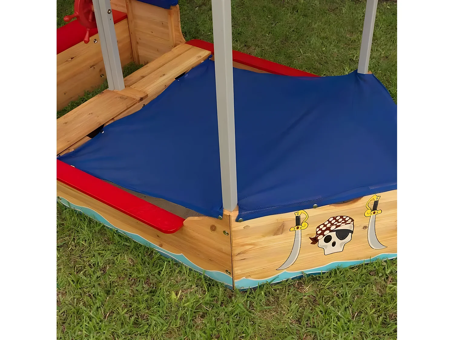 Bac à sable original Bateau pirate