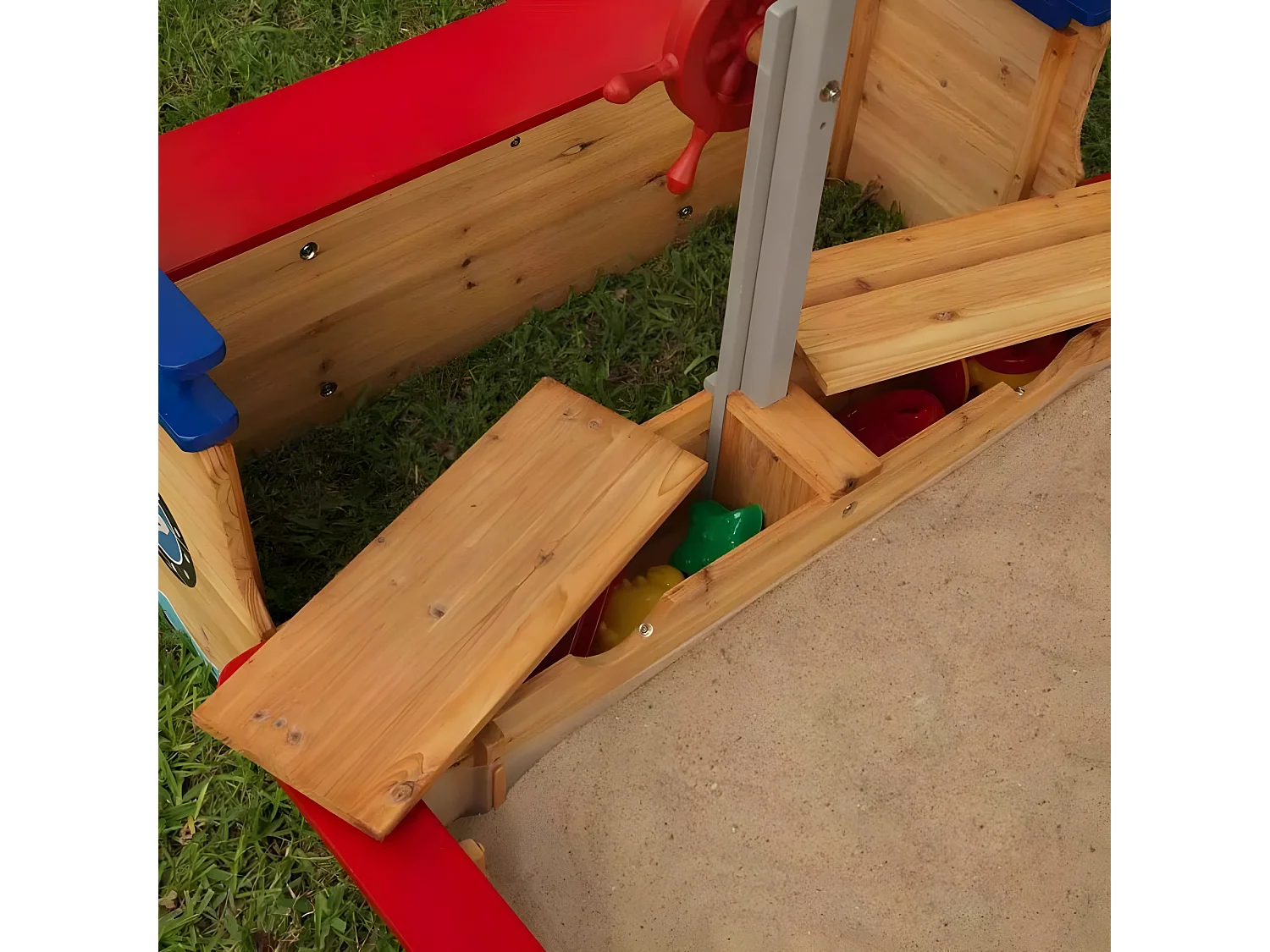 Bac à sable original Bateau pirate