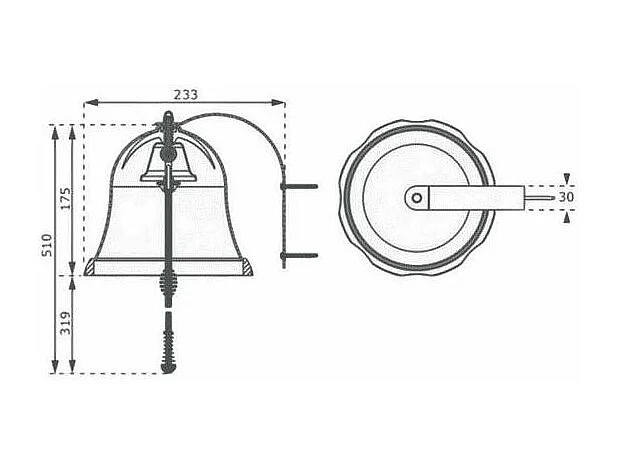 Campana antincendio per la casetta dei bambini