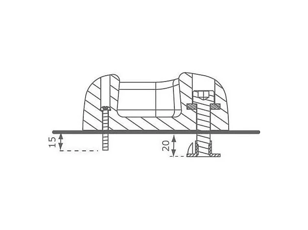 Kit pierres à grimper pour mur d'escalade (Lot de 5)