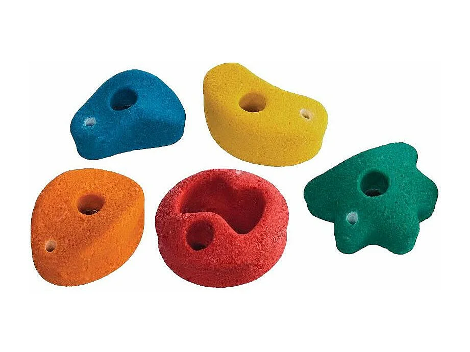 Kit pierres à grimper pour mur d'escalade (Lot de 5)