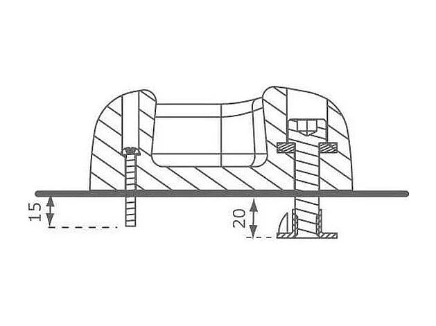 Kit pierres à grimper pour mur d'escalade (Lot de 5)