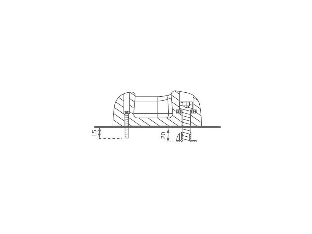 Kit pierres à grimper pour mur d'escalade (Lot de 5)