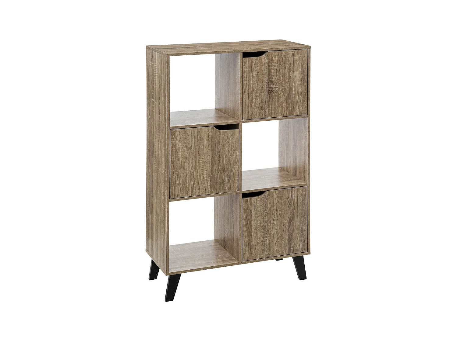 Étagère 6 Cases Design "Mix'n'Modul" 113cm Beige