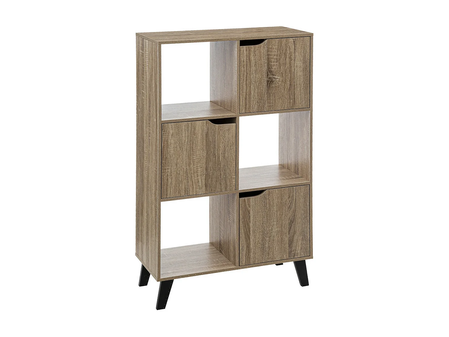 Étagère 6 Cases Design "Mix'n'Modul" 113cm Beige