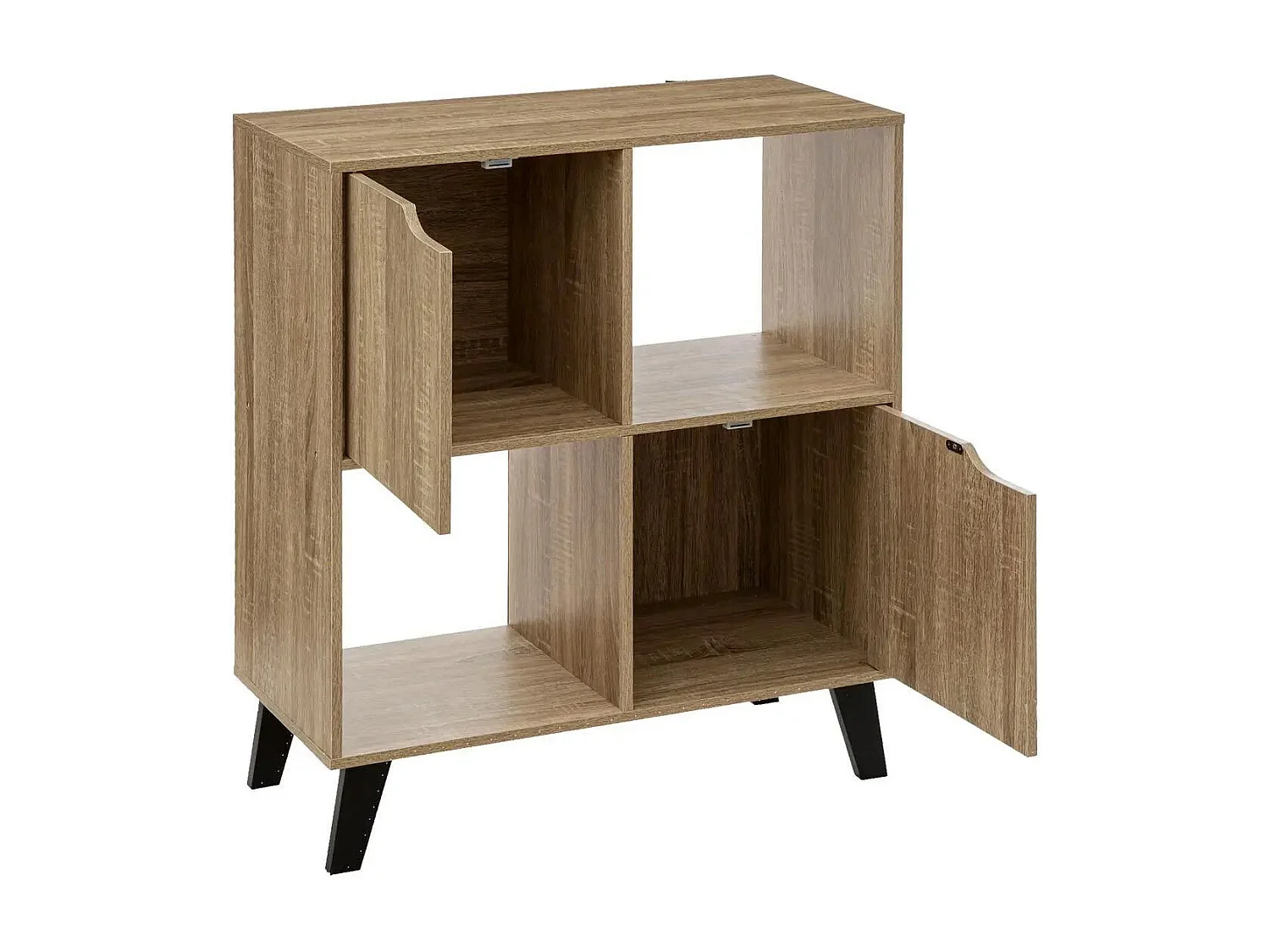 Étagère 4 Cases Design "Mix n'Modul" 80cm Naturel