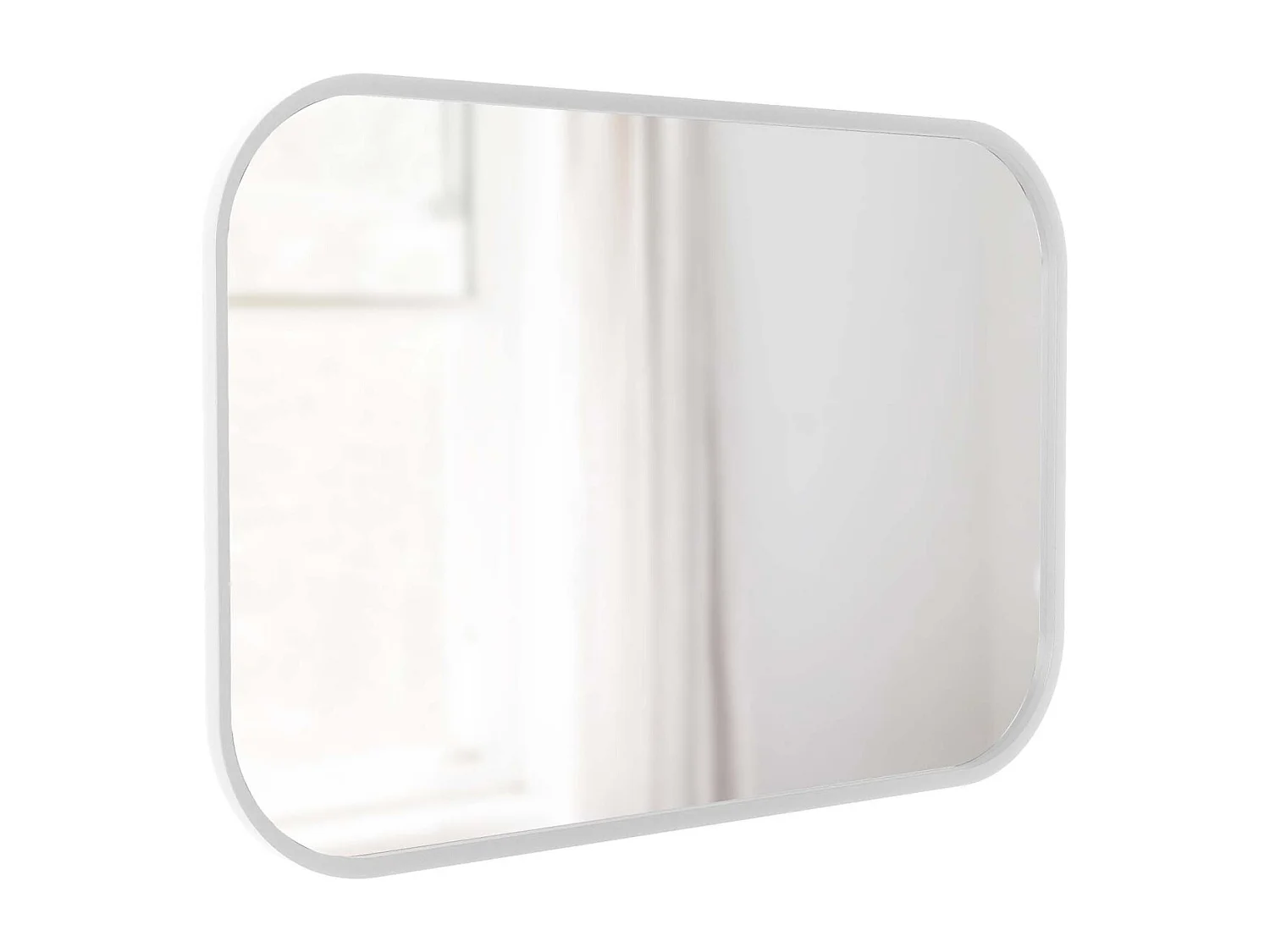 Miroir rectangulaire rebord caoutchouc 61 x 91 cm Hub