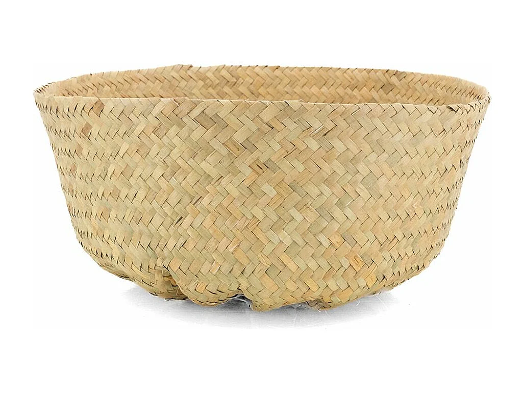 Sac rond en jonc de mer pliant Diamètre 35 cm