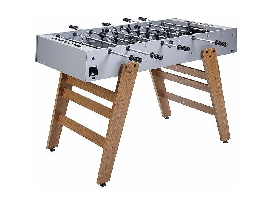 Baby Foot "Rabio" 122cm Gris & Naturel