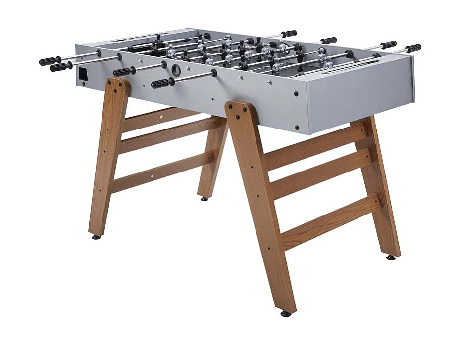 Baby Foot "Rabio" 122cm Gris & Naturel