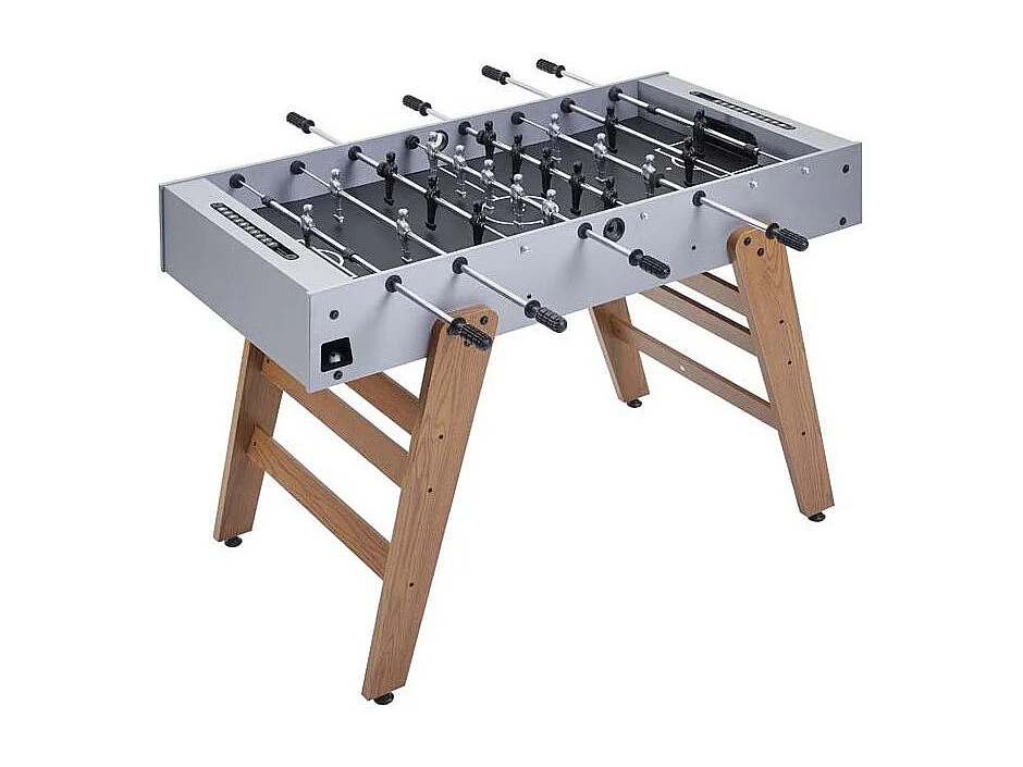 Baby Foot "Rabio" 122cm Gris & Naturel