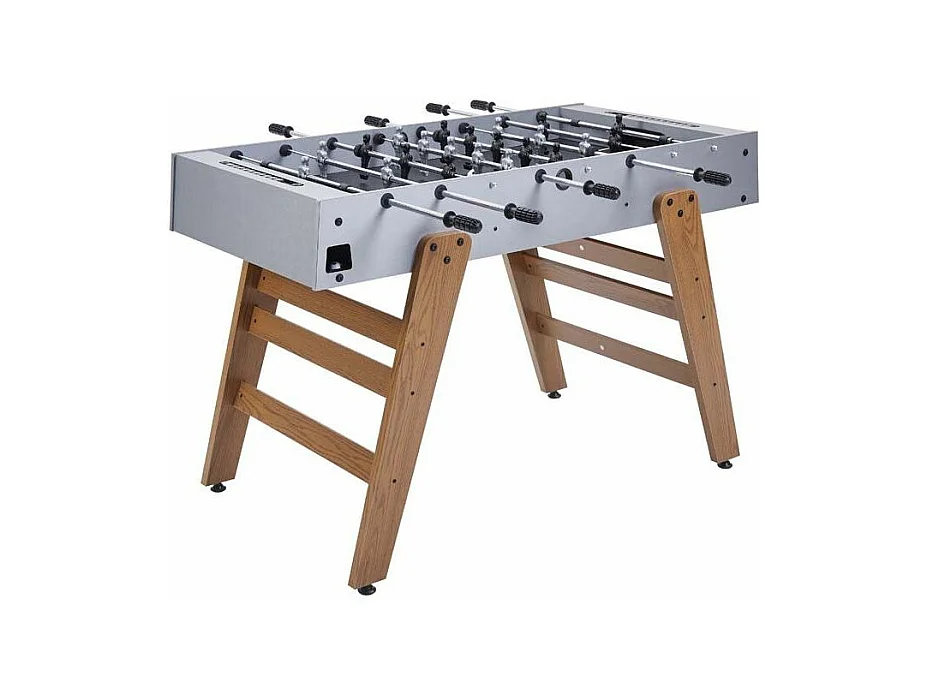 Baby Foot "Rabio" 122cm Gris & Naturel