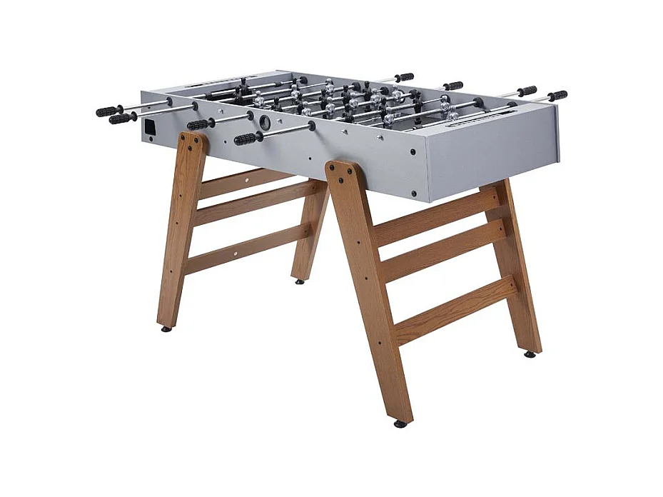 Baby Foot "Rabio" 122cm Gris & Naturel