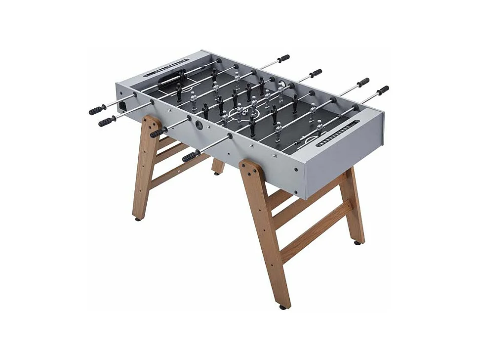 Baby Foot "Rabio" 122cm Gris & Naturel