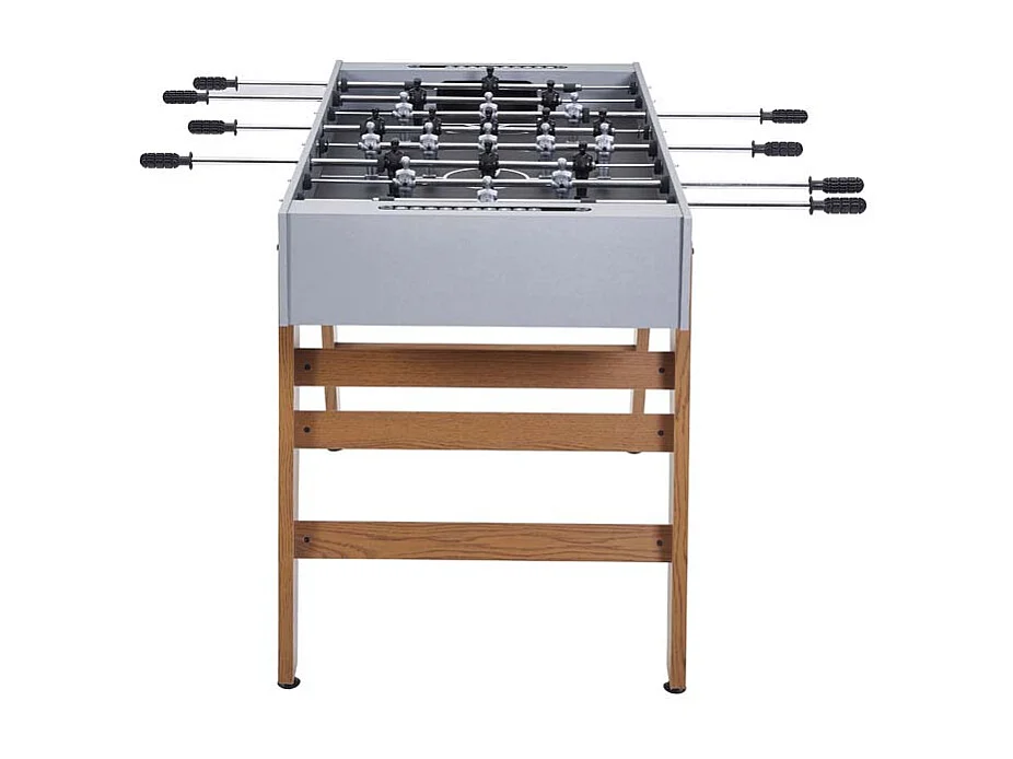 Baby Foot "Rabio" 122cm Gris & Naturel