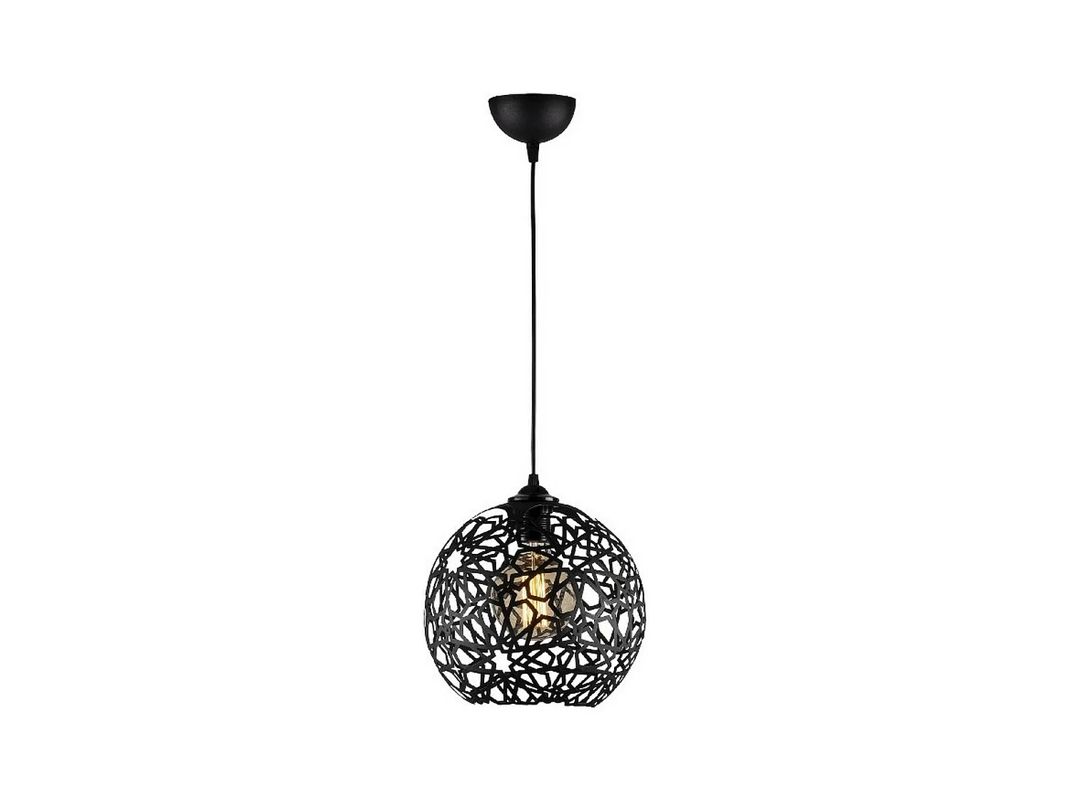Suspension Siena, Noir, 25x25x119 cm, EPIKASA