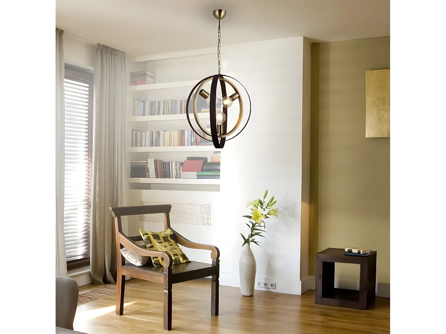 Suspension Treviso, Or, 44x47x110 cm, EPIKASA