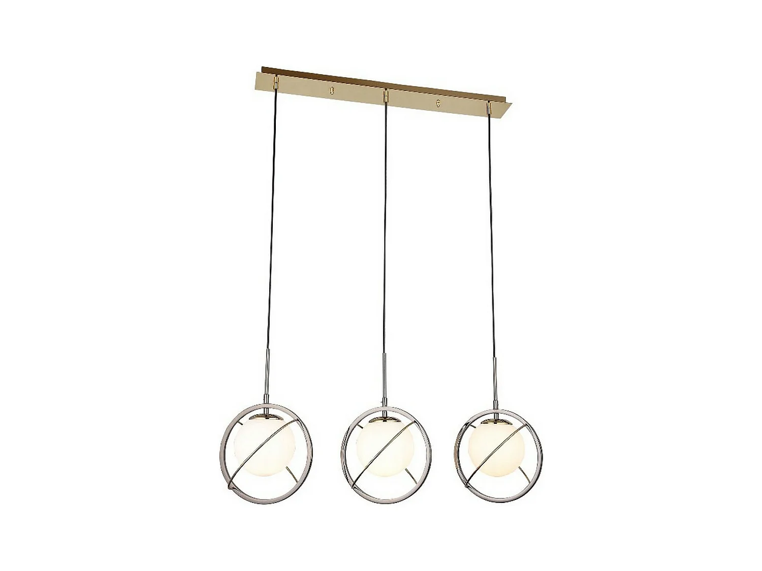 Suspension Novara, Chrome, 86x24x102 cm, EPIKASA