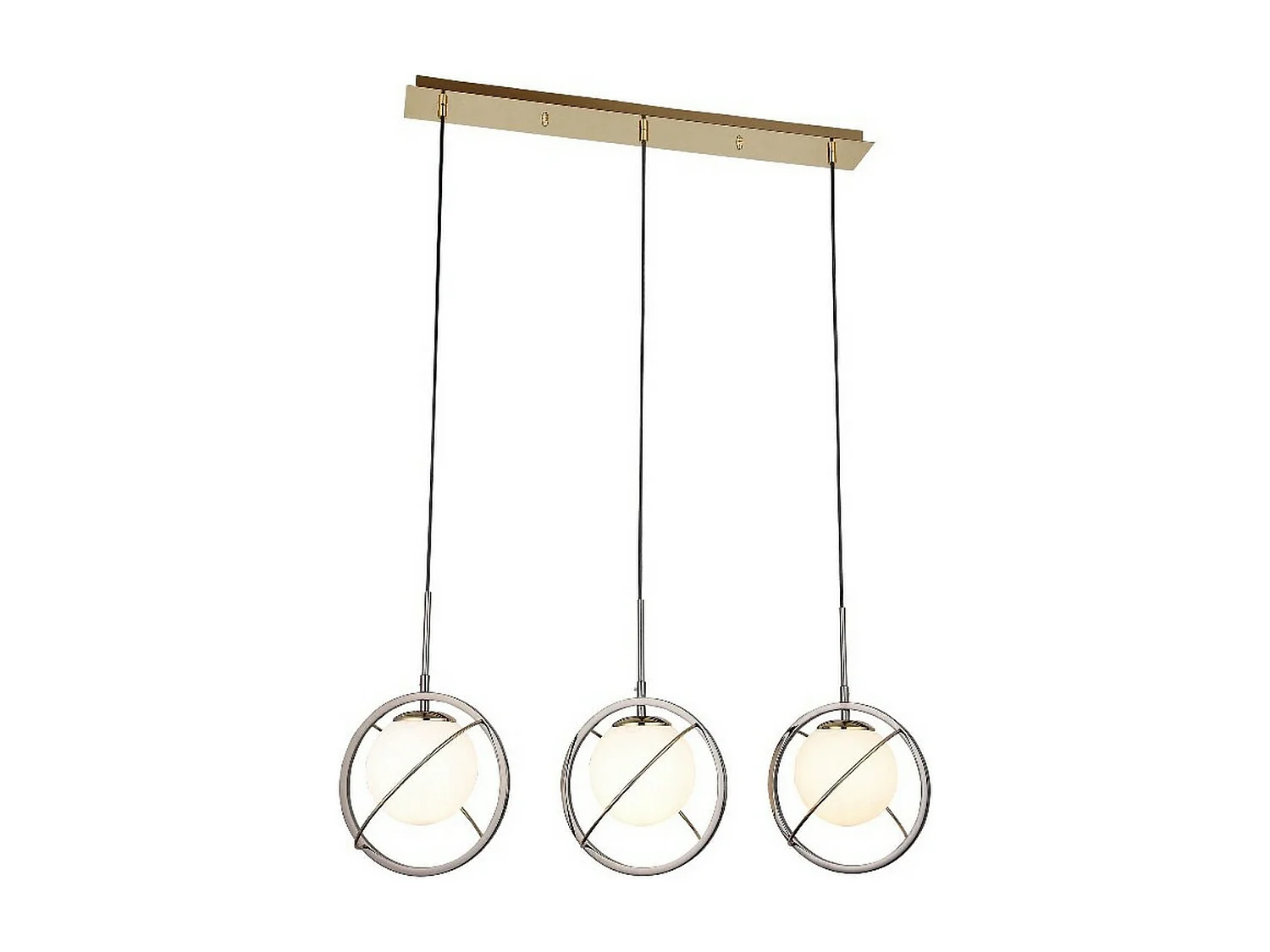 Suspension Novara, Chrome, 86x24x102 cm, EPIKASA