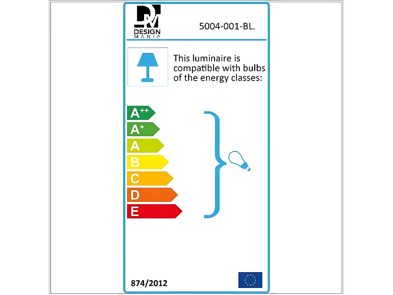 Lámpara de Suspensión Barletta, Negro, 100x20x113 cm, EPIKASA