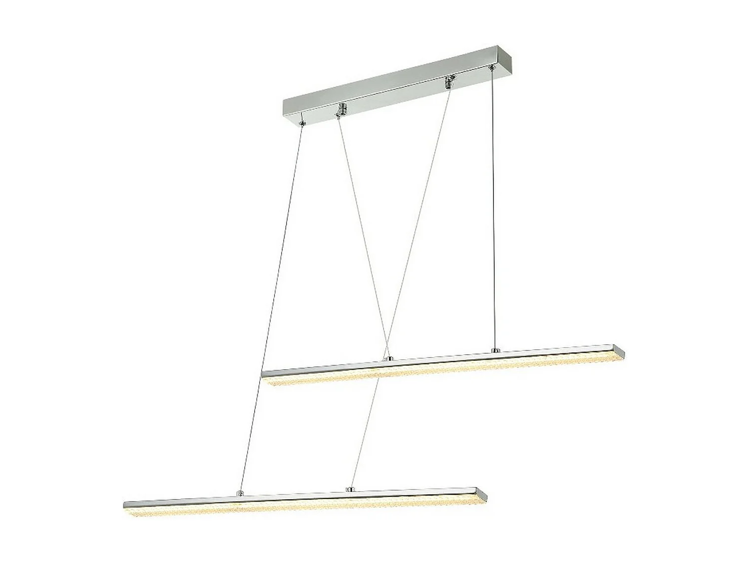 Suspension Modena, Chrome, 75x9,5x122 cm, EPIKASA