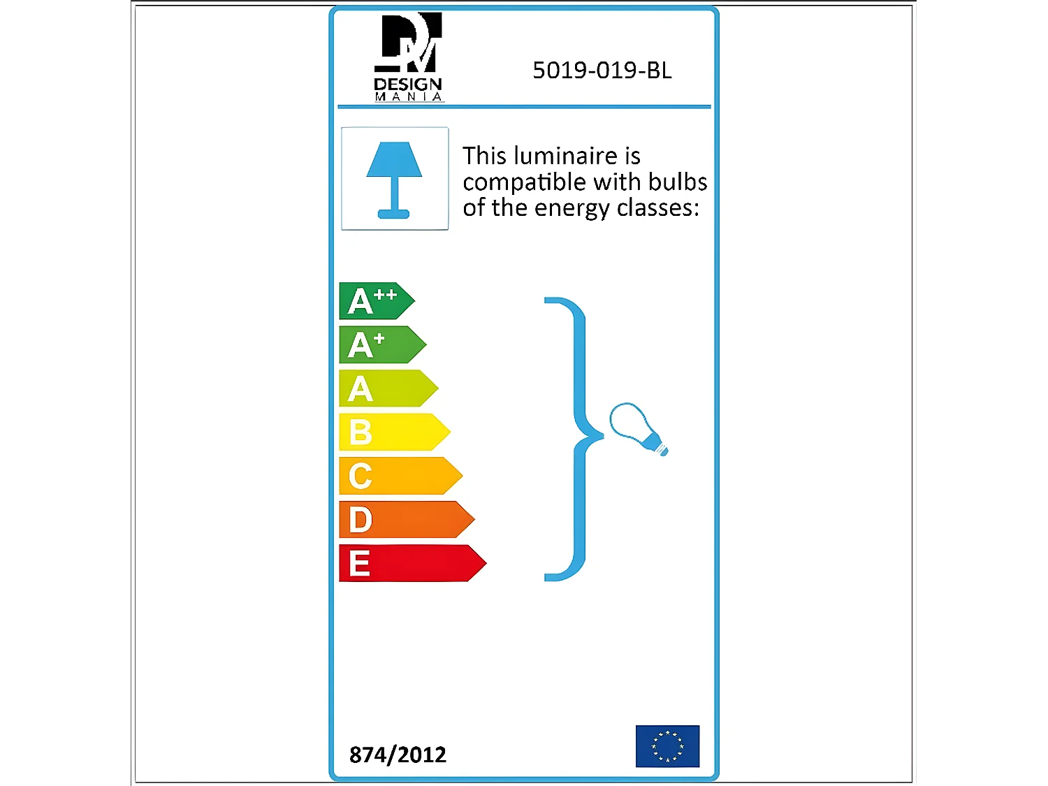 Suspension Varese, Noir, 19x19x136 cm, EPIKASA