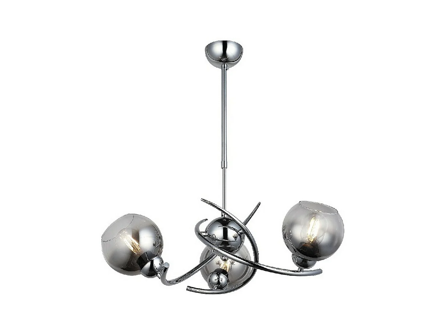 Suspension Cesena, Chrome, 49,5x49,5x75 cm, EPIKASA