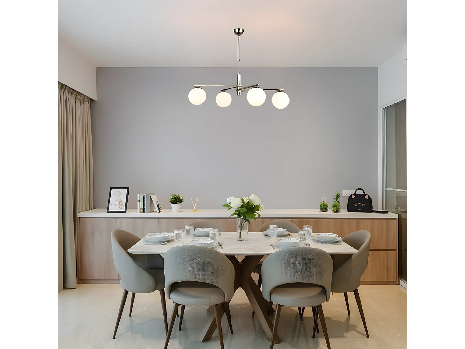 Suspension Benevento, Or, 47,5x76,5x73 cm, EPIKASA